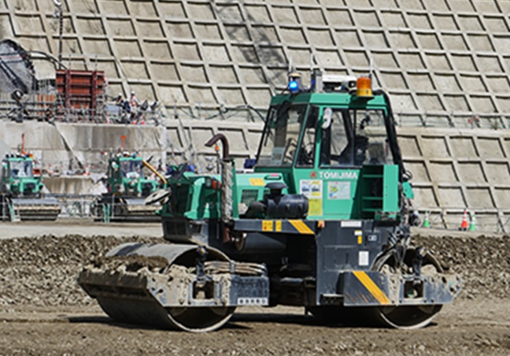 Automated vibrating roller