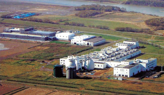 写真：石狩川流域スポーツ ベット ログイン道奈井江浄化センター施設鳥瞰