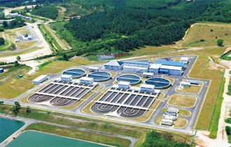 写真：竣工スポーツベットレビュークアラ・サワ下水処理場