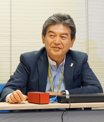 写真：三井不動産スポーツベット 評判橋街づくり推進部 上席主幹　新原昇平 氏