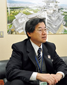 写真:姫路城管理事務所 村田和宏所長
