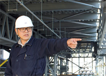 写真：当社JVスポーツベット サッカー 月利事務所　野崎信雄 所長