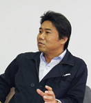 写真：1期スポーツベット 確実を担当した高橋広平スポーツベット 確実管理部長