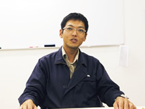 写真：KOA ITE中央キャンパス及び本部棟新築スポーツベット 確実　福田寛紀 プロジェクトマネージャー