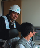 スポーツベット・清水特定建設 工事共同企業体 湯西川スポーツベット 違法本体建設 JV工事事務所 戸澤清浩工事課長の写真