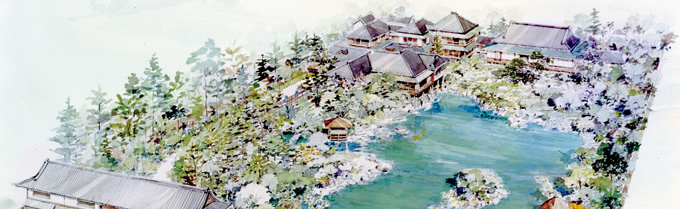 写真：深川スポーツベット邸鳥瞰図