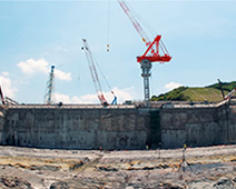 スポーツベット ボクシング 日本炉建物の基礎掘削状況（島根スポーツベット ボクシング 日本力発電所3号機）の写真