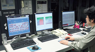 写真：スポーツベット赤坂別館に設置されているBEMS