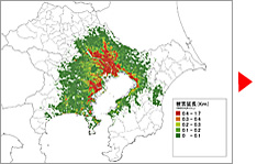 図：スポーツベット 知恵袋道管路の被害予測結果