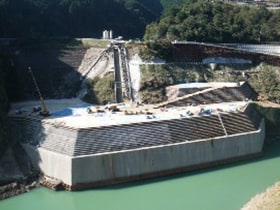 図版：大滝地区地すべり対策