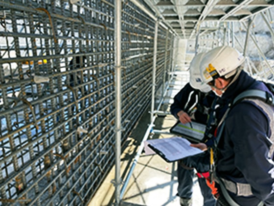 図版：思川開発導水路工事　取水・放流工