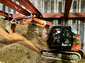 図版：新宿線中井～野方駅間連続立体交差事業に伴う土木工事第1工区（その24）