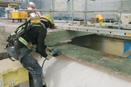 図版：主桁ケレン