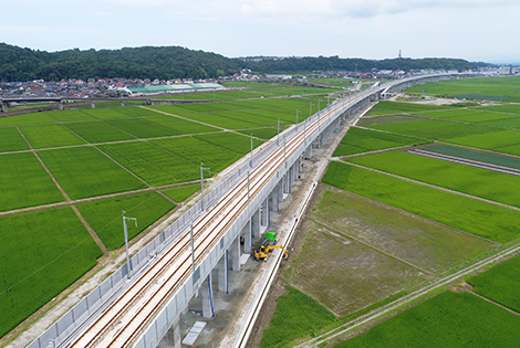 図版：スポーツベット 掲示板橋りょう他工事全景