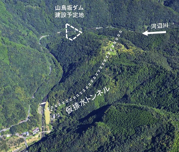 図版：スポーツ ベット newダム仮排水トンネルイメージ図