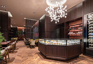 図版：ウェルネスキュイジーヌにこだわったレストラン