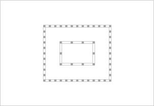 図版：従来のチューブ構法