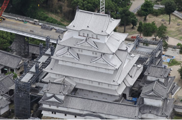 図版：ネット ベット スポーツ見る 素屋根解体工事の様子 北北西面