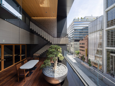 図版：TORAYA Ginza Building