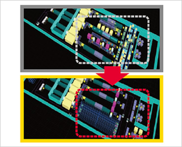 棟内スポーツベット口コミ動線およびレイアウト検討によるシステムの効率化
