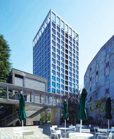 図版：旧館の面影を残した新たなシンボルに